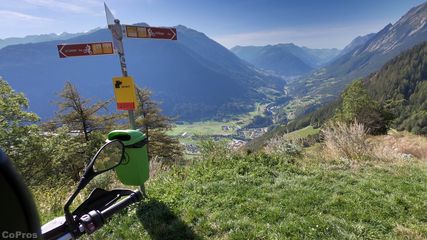 Col du Lein Süd-Abfahrt